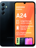 SAMSUNG A24 128GB | PANTALLA AMOLED 6.5″ | MediaTek Helio G99 | CAMARA 13 MP f/2.2 + 50 MP f/1.8